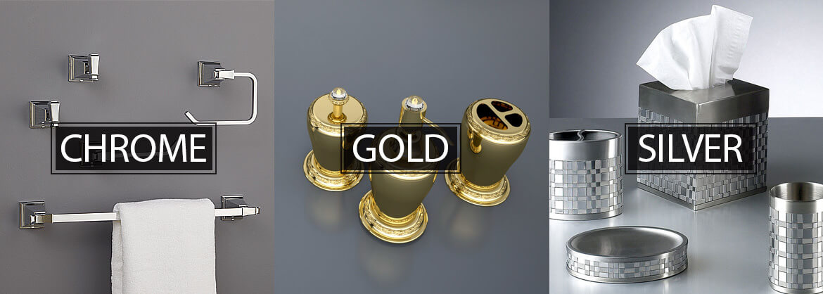 Bathroom Accessories With Various Finishes