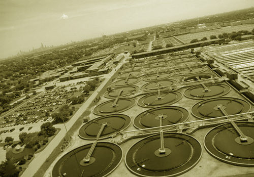 sewage treatment plant