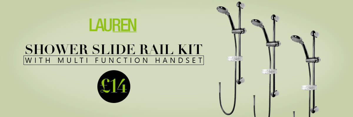 Lauren Shower Slide Rail Kit