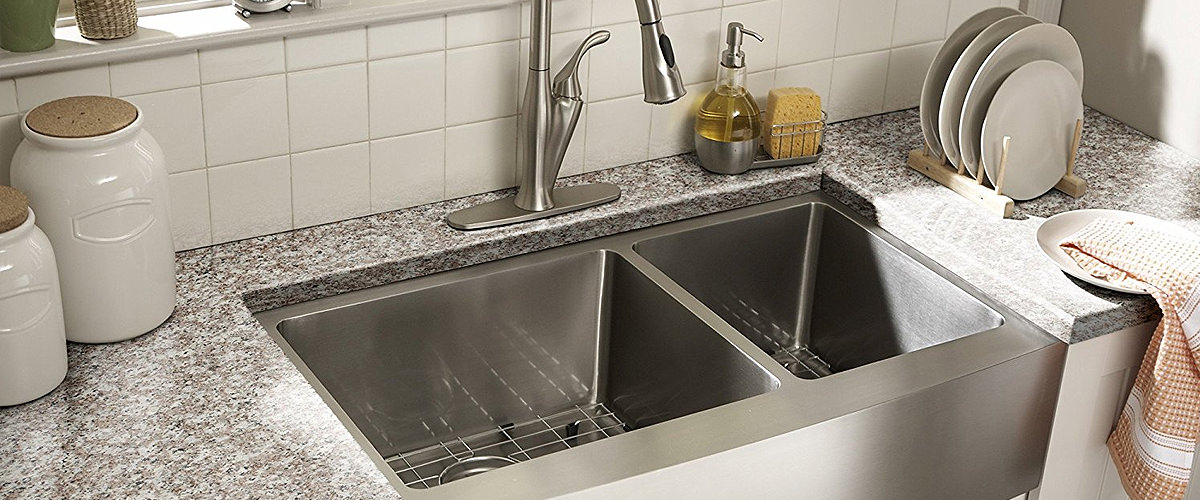stainless steel sink