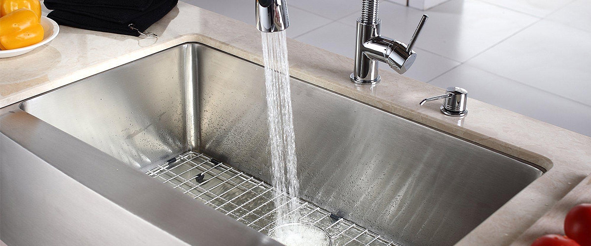 stainless steel sink