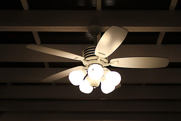 Ceiling mounted fans