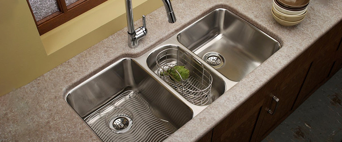 stainless steel sink