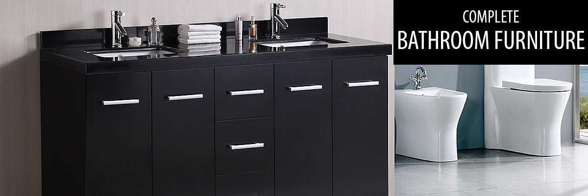 Bathroom furniture complete