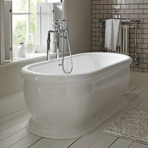 Freestanding Acrylic Double Ended Roll Top