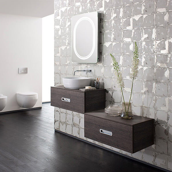 Innovative Vanity Unit with Basin and Additional Storage