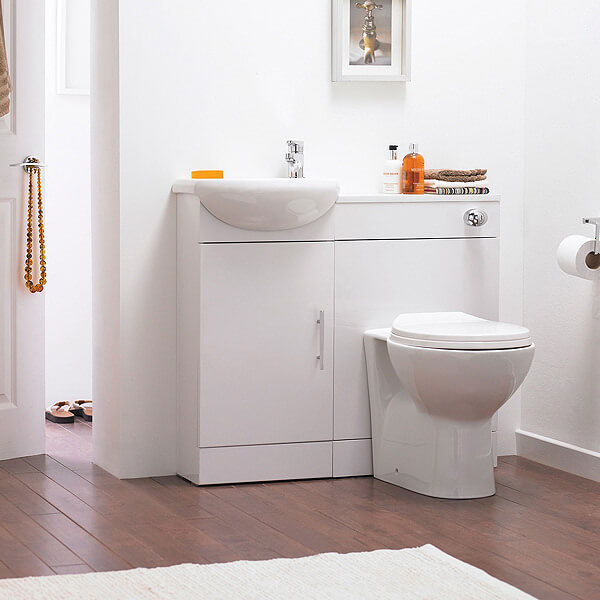 Bathroom Vanity Unit With WC
