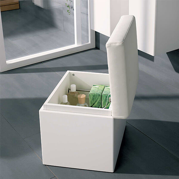 Bathroom Storage Idea - With Seat