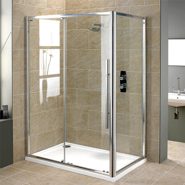 Linea Touch Single Slider Shower Door