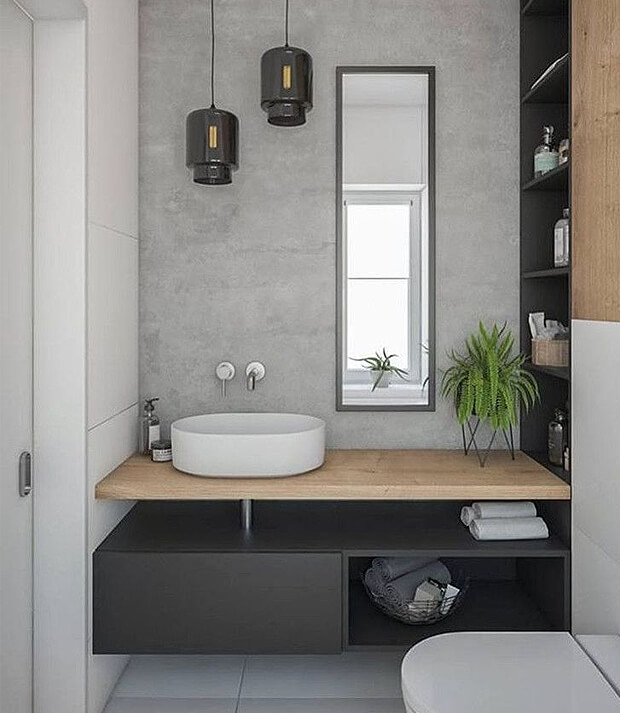 Grey Bathroom Decor