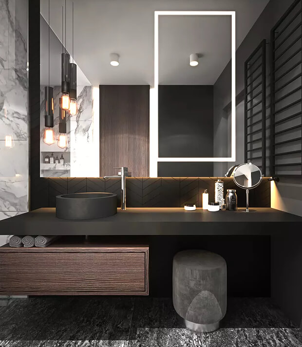 Grey Bathroom Decor