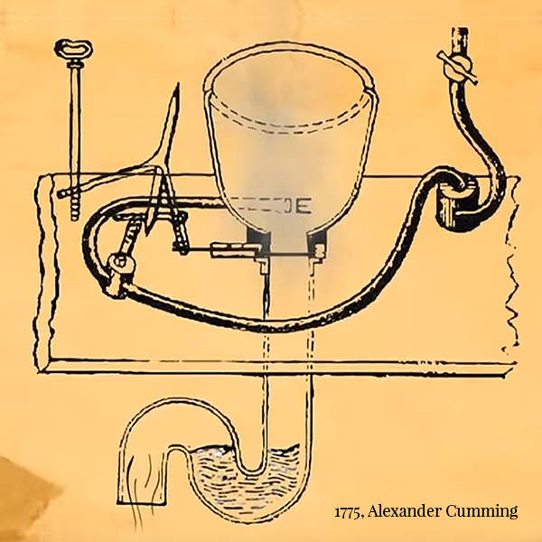Alexander Cumming Toilet