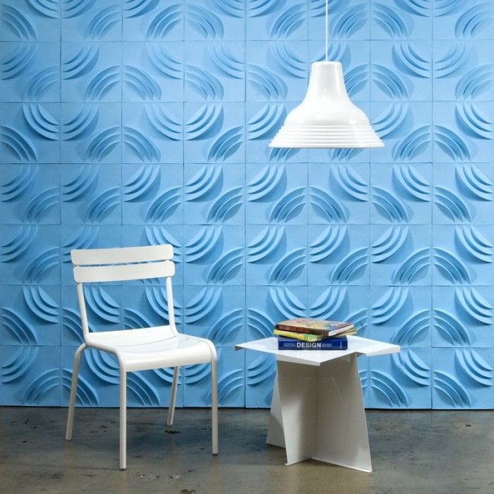 Modular 3-D Wallpaper Tiles