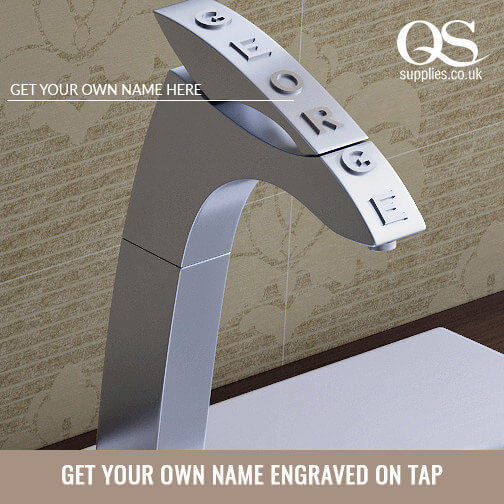 Design Your Custom Tap with Your Name Engraved