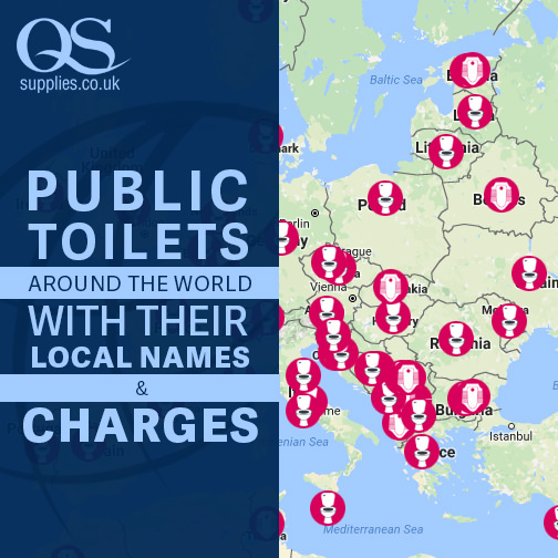 Public Toilets around the World - Toilet Types - Local Names & Charges