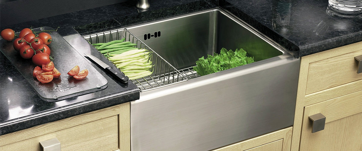 stainless steel sink