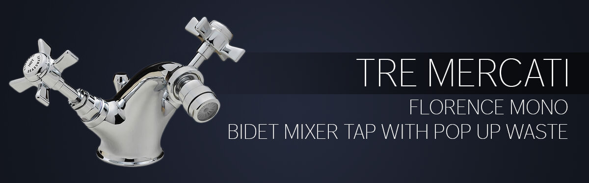 Tre Mercati Florence Mono Bidet Mixer Tap