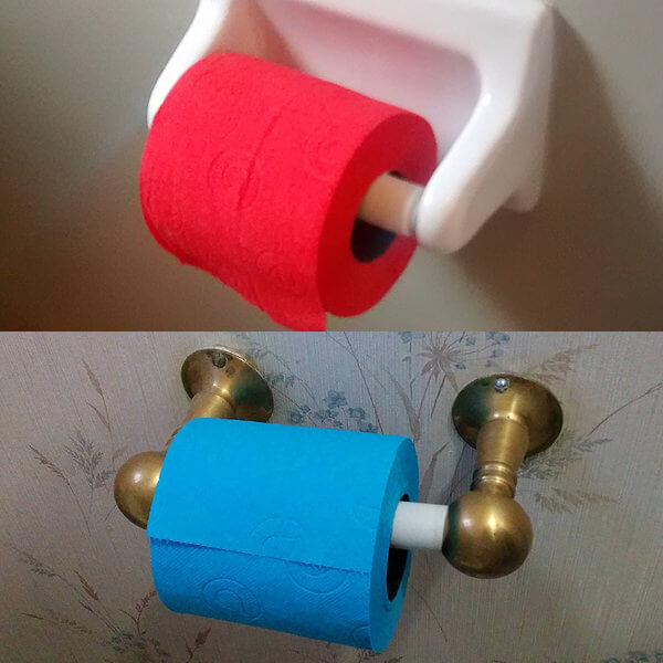 Weird Colored Toilet Papers