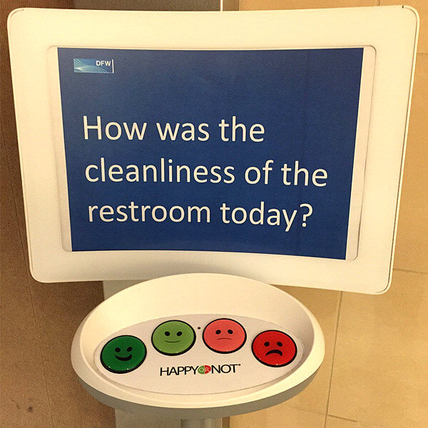 Restroom Feedback Machine