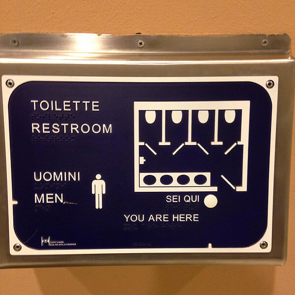 Weird Toilet Sign